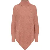 Kaffe Poncho KAjennie Poncho Oversize fit beige