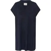 Kaffe Poncho KAannetta Loose fit marine