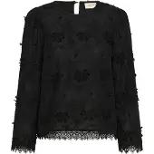 Cream Langarm-Bluse CRHilda Regular fit black