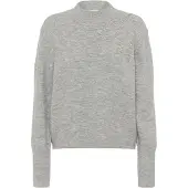 Kaffe Strickpullover KAstary Strickpullover Loose fit light grey