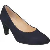 Gabor Pumps 91.410.16, Rauleder, Blau, Damen