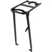 Atran Velo Atranvelo AtranVelo Unisex – Erwachsene Hybrid AVS Vorderrad Transportgepäckträger, Schwarz, Einheit