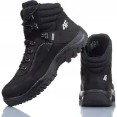 4F Herren H4Z21-OBMH253-21STrekking Shoes,Winter Boots, Black, EU R-44