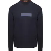 Napapijri Longsleeve T-Shirt Logo Marine