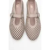 Forever & Always Arian Leder Ballerina Damen