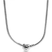 Pandora Schmuck MOMENTS HEART CLASP SNAKE CHAIN NECKLACE 393091C00-45