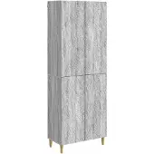 Syfax Schrankset 2 pcs Grau Sonoma Holzwerkstoff