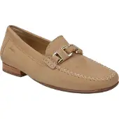 Sioux Slipper & Mokassin CAMBRIA, Rauleder, Beige, Damen