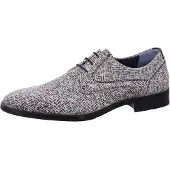Bullboxer elegante Schnürer Weiß