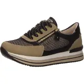 Remonte Schnürhalbschuhe in schwarz, Gr. 40
