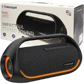 Tronsmart Bang Wasserdichter Kabelloser Bluetooth-Lautsprecher 60W Mit Powerbank-Funktion Schwarz (723928)