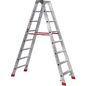 Euroline Premium 30577 Stufenstehleiter 2x8 Stufen
