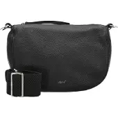 Abro Dalia Mina - Umhängetasche 23 cm (black/nickel)