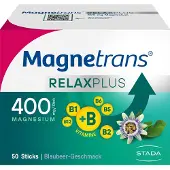 Magnetrans Relax+ 400 mg Granulat Sticks Blaubeere 50 St