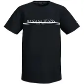 Bruno Banani T-Shirt "Banani Jeans Shirt mit Logoprint für Jungen" Für TEENS. Cooles Logoshirt