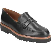 Paul green Slipper & Mokassin 2694-012, Glattleder, Schwarz, Damen