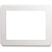 Praher Skimmer-Blende de Luxe, ABS, weiß, 15 cm breit, für Skimmer Ocean