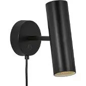 Nordlux MIB 6, Oberfläche, Zylinder, 1 Glühbirne(n), GU10, IP20, Schwarz
