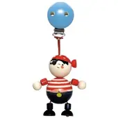 Hess Holzspielzeug Clipfigur "Pirat" in Bunt | Gr.: onesize