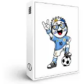 Raxxa Premium-Puzzle "WM 2026 - Uruguay", 1000 Teile