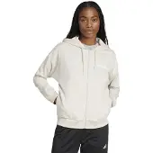 Adidas Essentials Linear French Terry Reißverschlusspullover
