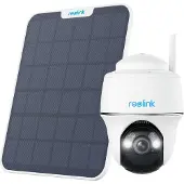 Reolink ARGUS 430 5MP WIFI + SOLAR PANEL, IP-Sicherheitskamera, Innen & Außen, Kabellos, Wand, Weiß, Dome