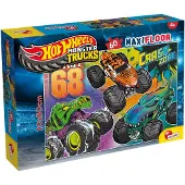 Liscianigiochi Lisciani Hot Wheels Monster Trucks Puzzle, 2 x 60 Teile, für Kinder ab 4 Jahren