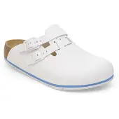 Birkenstock Kay Pro LE SL 2.0 Clog weiß nach EN ISO 20347:2022 SR, Weite: schmal weiß Größe 40