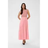 Kaffe Jerseykleid "Damen Jerseykleid KAlouisa", Damen, Gr. S, N-Gr, rosa (zephyr cc), Obermaterial: 92% Polyamid PA. 8% Elasthan EL., Kleider Jerseykleid