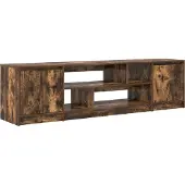 vidaXL TV-Schrank Räuchereiche 188,5x41x50 cm Holzwerkstoff