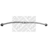 MAPCO 72969 Blattfedern für FORD TRANSIT Bus (FD, FB, FS, FZ, FC) Hinten 698/672mm