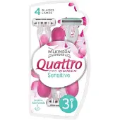 Wilkinson Quattro da donna My Intuition Smooth Einwegrasierer Aloe und Vitamin E 3 Stück