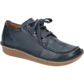 Clarks FUNNY DREAM Damenschuhe - bequeme Schnür- Halbschuhe blau Freizeit NEU