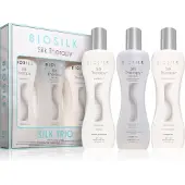 Biosilk Silk Therapy Trio von für Unisex – 3-tlg. 7 oz Silk Therapy Shampoo, 7 oz Silk Therapy Conditioner, 7 oz und Silk Therapy Original