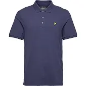 Lyle & Scott Plain Polo Shirt Blau - Große XXL