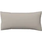 Schlafgut Woven Satin Bettwäsche Kissenbezug einzeln 40x80 cm | sand-mid - beige