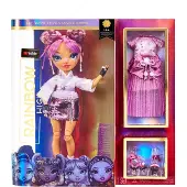 Mga Rainbow High CORE Fashion Doll- Lila Tamamoto (Mauve), Modepuppe, Weiblich, 6 Jahr(e), Junge/Mädchen, 280 mm, Mehrfarbig