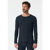 Schiesser Langarmshirt "Comfort Fit" farblich abgesetzte Nähte, langärmelig