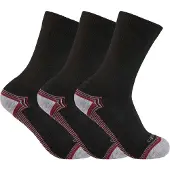 Carhartt Force Midweight Crew Sock 3 Pairs black (BLK) L