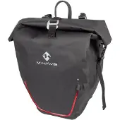 M-Wave Downtown RideBag Evident Gepäckträgertasche wasserdicht reflektierend ...
