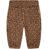 Hust&Claire Softcord-Hose Blumen, braun, 62