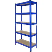 Monster Racking 1 Racking Storage Shelving Heavy Duty Garage 5 Tier 75cm Stahlregale Warehouse