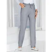 Sieh an! Jersey-Hose in grau-meliert | Gr.: 38