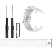INF Uhrenarmband für Suunto D4/D4i Novo mit 2 verschiedenen Längen White