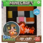 Paladone Minecraft Tischlampe Cat GloBuddies multicolor Standard