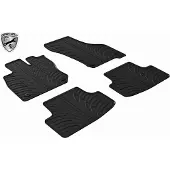 VAICO Fußmatten Set Gummi für VW Golf VIII Schrägheck (CD1) Vorne+Hinten