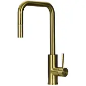 Pure.Sink Küchenarmatur gold ausziehbar PLXSQUA-60