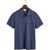 Gant 2210-902, Polohemd, Erwachsener, Männlich, Blau, Einfarbig, Kein Muster