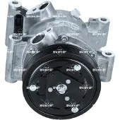 NRF 320223 CR08 Klimaanlage Klimakompressor PAG 100 YF R1234yf R134a für MAZDA CX-3 (DK) 2 Schrägheck (DL, DJ)