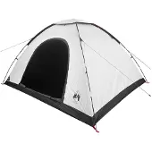 vidaXL Campingzelt mit Dach Weiß Blackout 335 x 275 x 180 cm